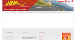 Desktop Screenshot of jbm.nl