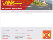Tablet Screenshot of jbm.nl