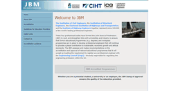 Desktop Screenshot of jbm.org.uk